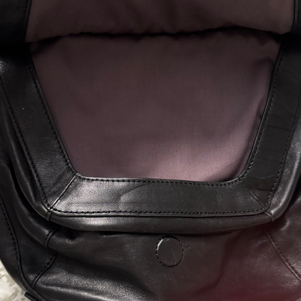 Kooba Black Leather Shoulder Bag - Picture 7 of 11